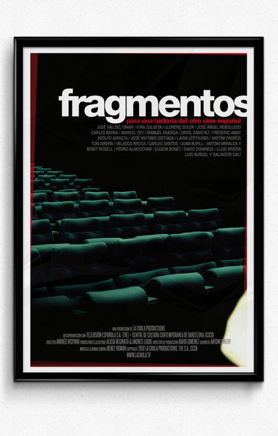 Póster de Fragmentos para otra historia del cine español