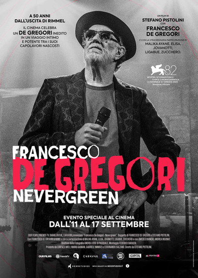 Póster de Francesco de Gregori Nevergreen