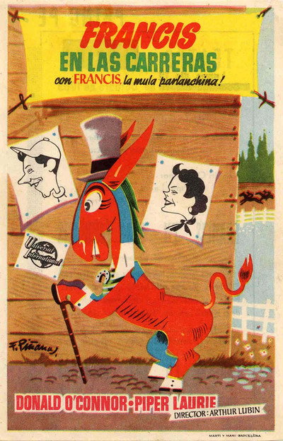 Póster de Francis en las carreras