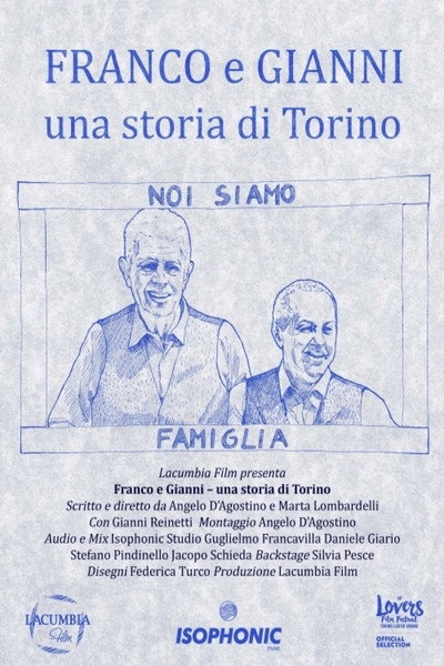 Póster de Franco e Gianni - Una storia di Torino