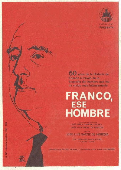 Póster de Franco, ese hombre