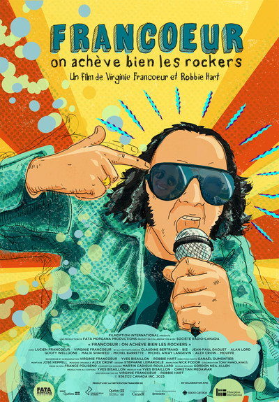 Póster de Francoeur: On achève bien les rockers