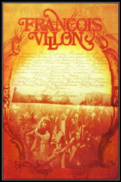 Póster de François Villon - Poetul vagabond