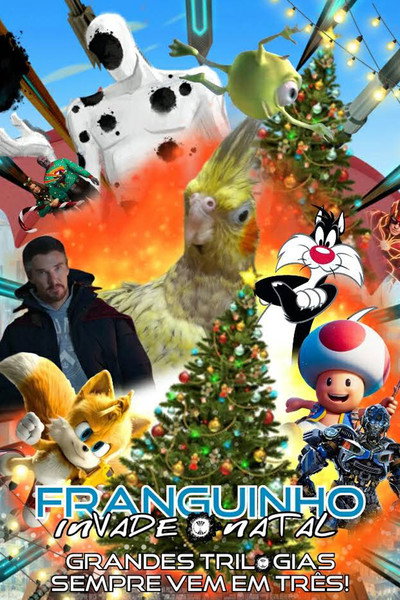 Póster de Franguinho Invade o Natal
