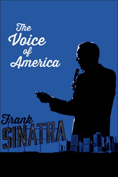 Póster de Frank Sinatra. Die Stimme Amerikas