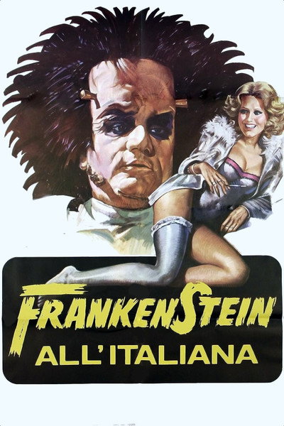 Póster de Frankenstein a la italiana