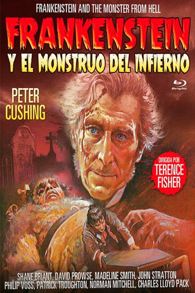 Póster de Frankenstein y el monstruo del infierno