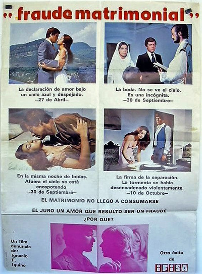 Póster de Fraude matrimonial