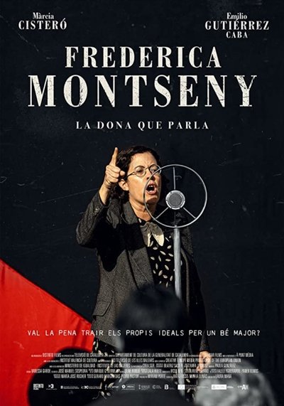 Póster de Frederica Montseny, la dona que parla
