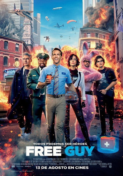 Póster de Free Guy. Tomando el control