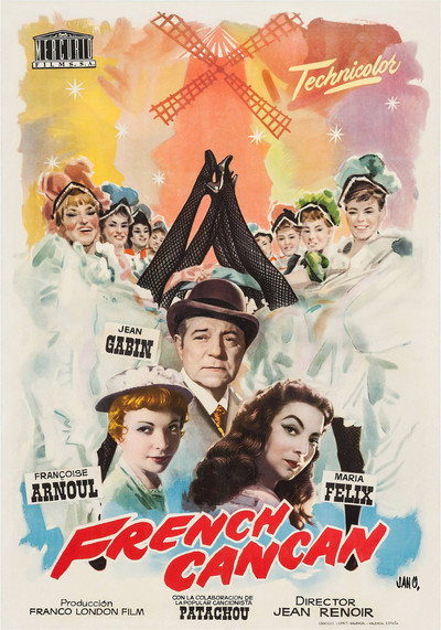 Póster de French Can-Can