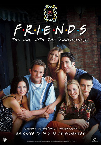 Póster de Friends: el del aniversario