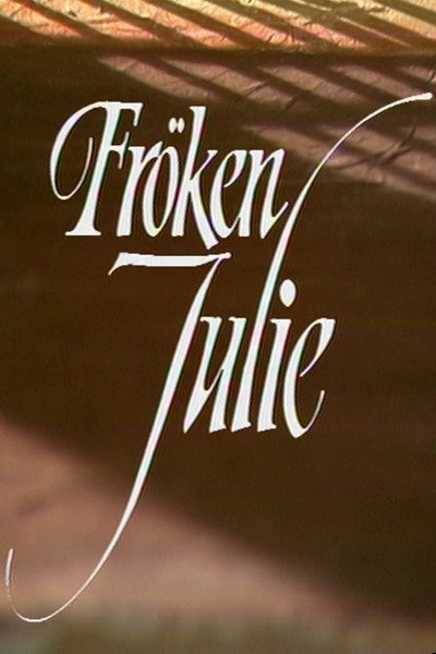 Póster de Fröken Julie