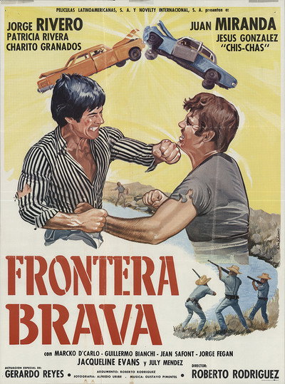 Póster de Frontera brava