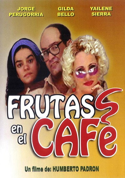 Póster de Frutas en el café