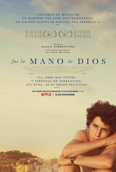 Póster de Fue la mano de Dios