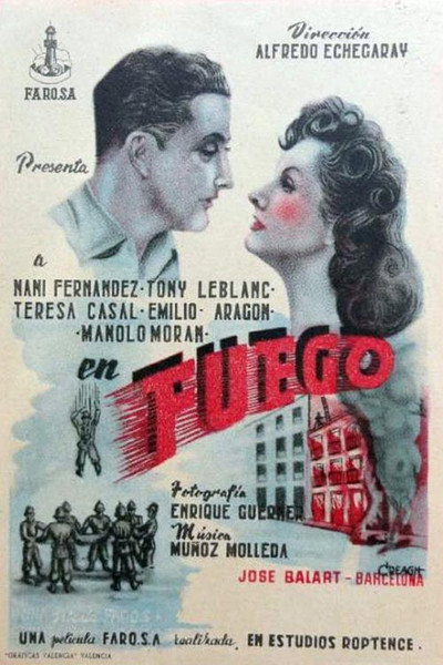 Póster de ¡Fuego!