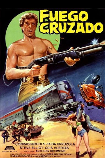 Póster de Fuego cruzado