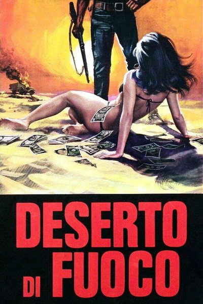 Póster de Fuego en el desierto