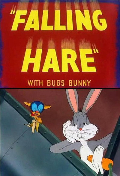 Póster de Fuera abajo conejo