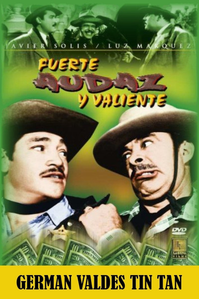 Póster de Fuerte, audaz y valiente