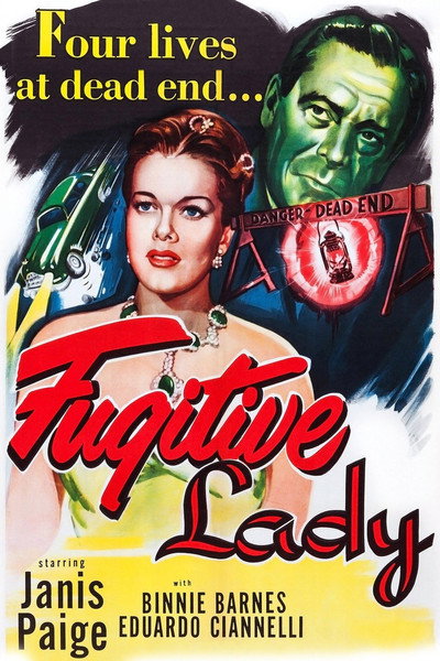 Póster de Fugitive Lady