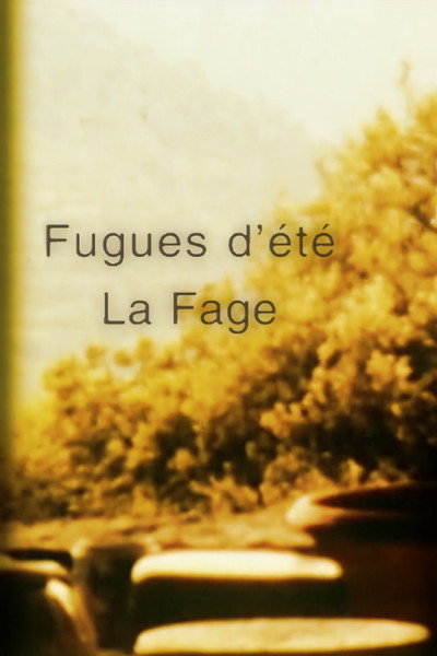 Póster de Fugues d'été: La fage