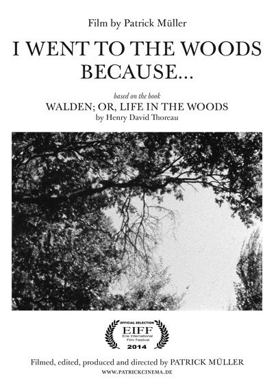 Póster de Fui a los bosques porque...