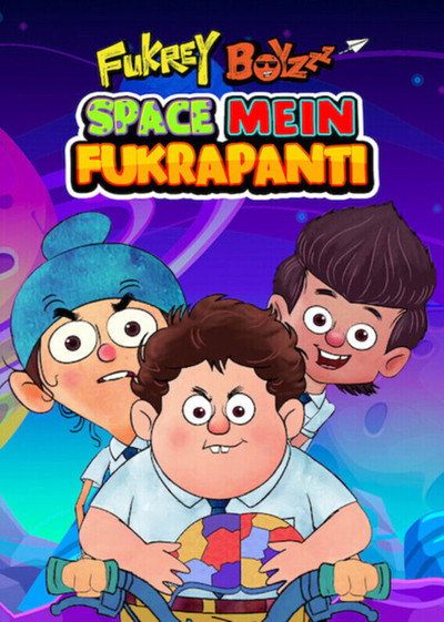 Póster de Fukrey Boyzzz: Space Mein Fukrapanti