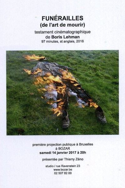 Póster de Funérailles (De l'art de mourir)