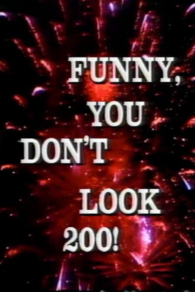 Póster de Funny, You Don't Look 200: A Constitutional Vaudeville
