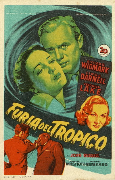 Póster de Furia del trópico