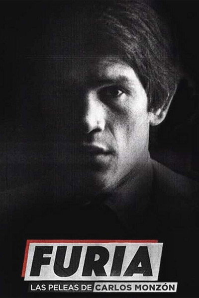 Póster de Furia, las peleas de Carlos Monzon