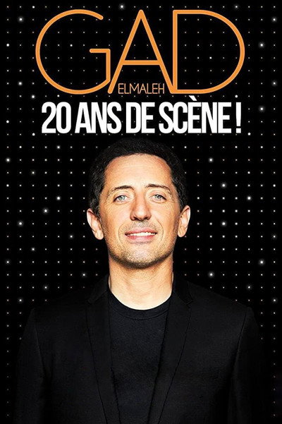 Póster de Gad Elmaleh: 20 ans de scène