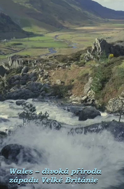Póster de Gales: El salvaje oeste de Gran Bretaña