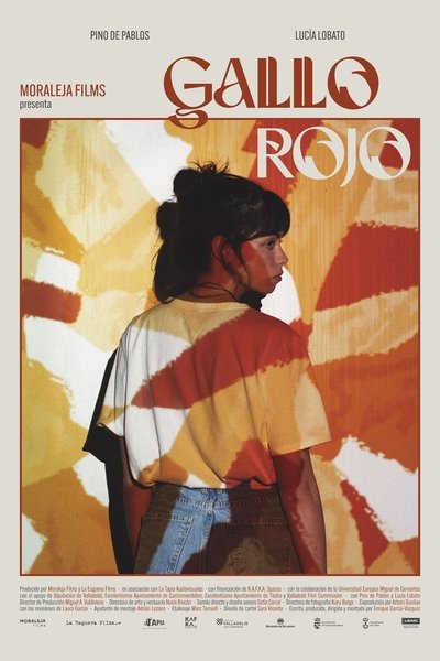 Póster de Gallo rojo