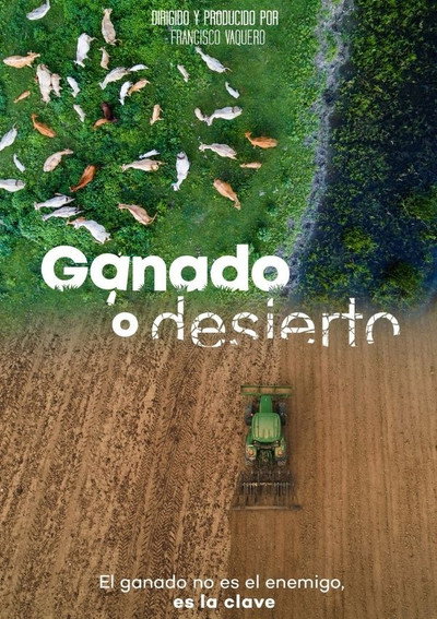 Póster de Ganado o Desierto