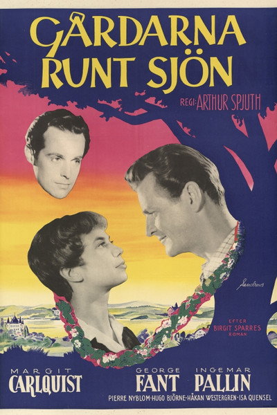 Póster de Gårdarna runt sjön