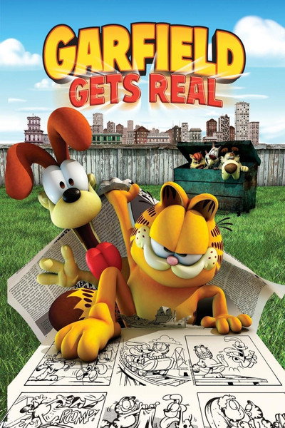 Póster de Garfield en el mundo real