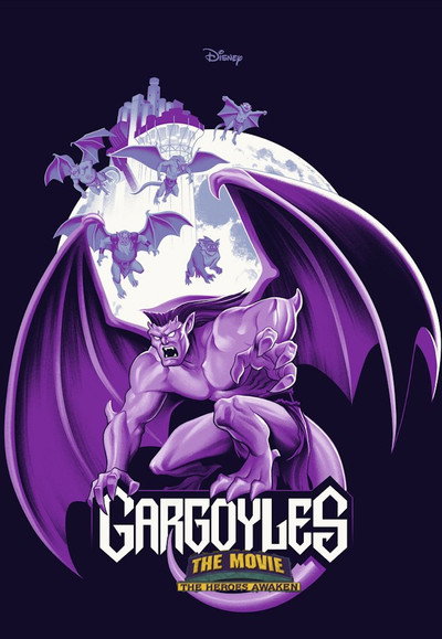 Póster de Gargoyles, la película: el despertar de los héroes