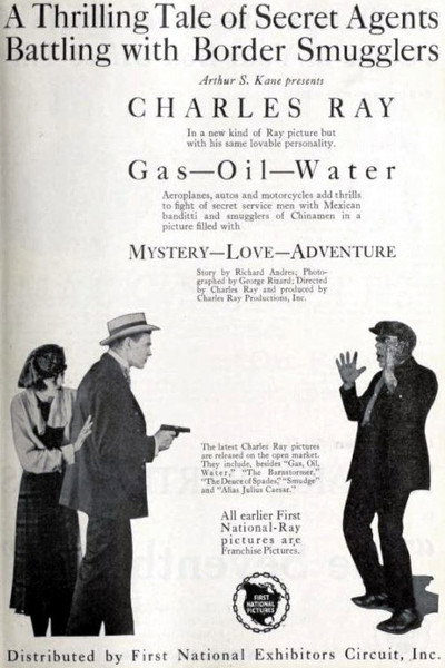 Póster de Gas, Oil and Water