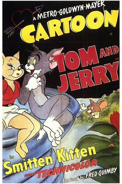 Póster de Gatito enamorado