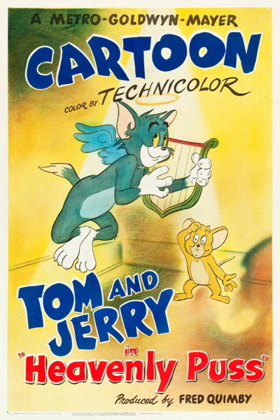 Póster de Gato celestial