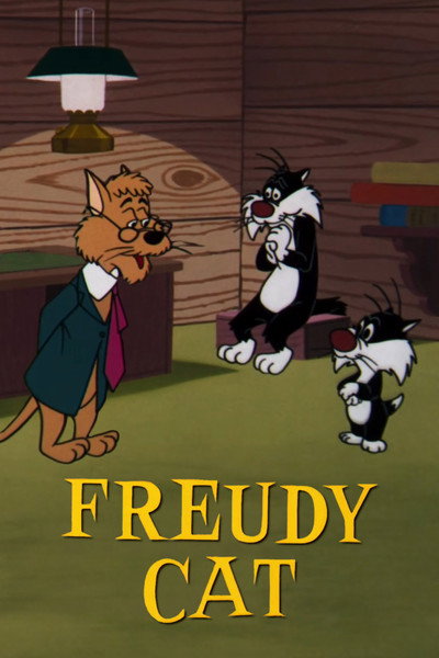 Póster de Gato freudiano