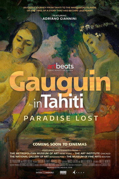 Póster de Gauguin en Tahití. Paraíso perdido