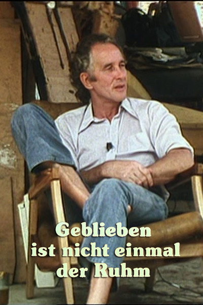 Póster de Geblieben ist nicht einmal der Ruhm