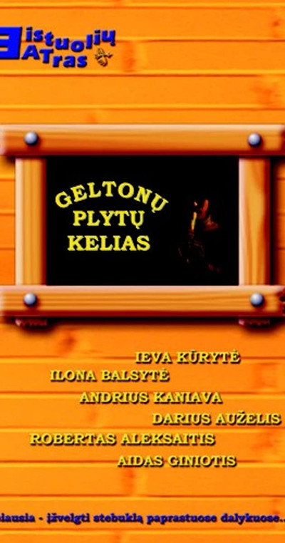 Póster de Geltonu plytu kelias