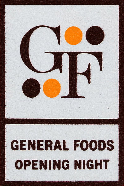 Póster de General Foods Opening Night