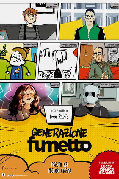Póster de Generazione Fumetto