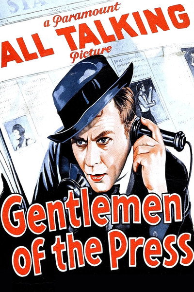 Póster de Gentlemen of the Press